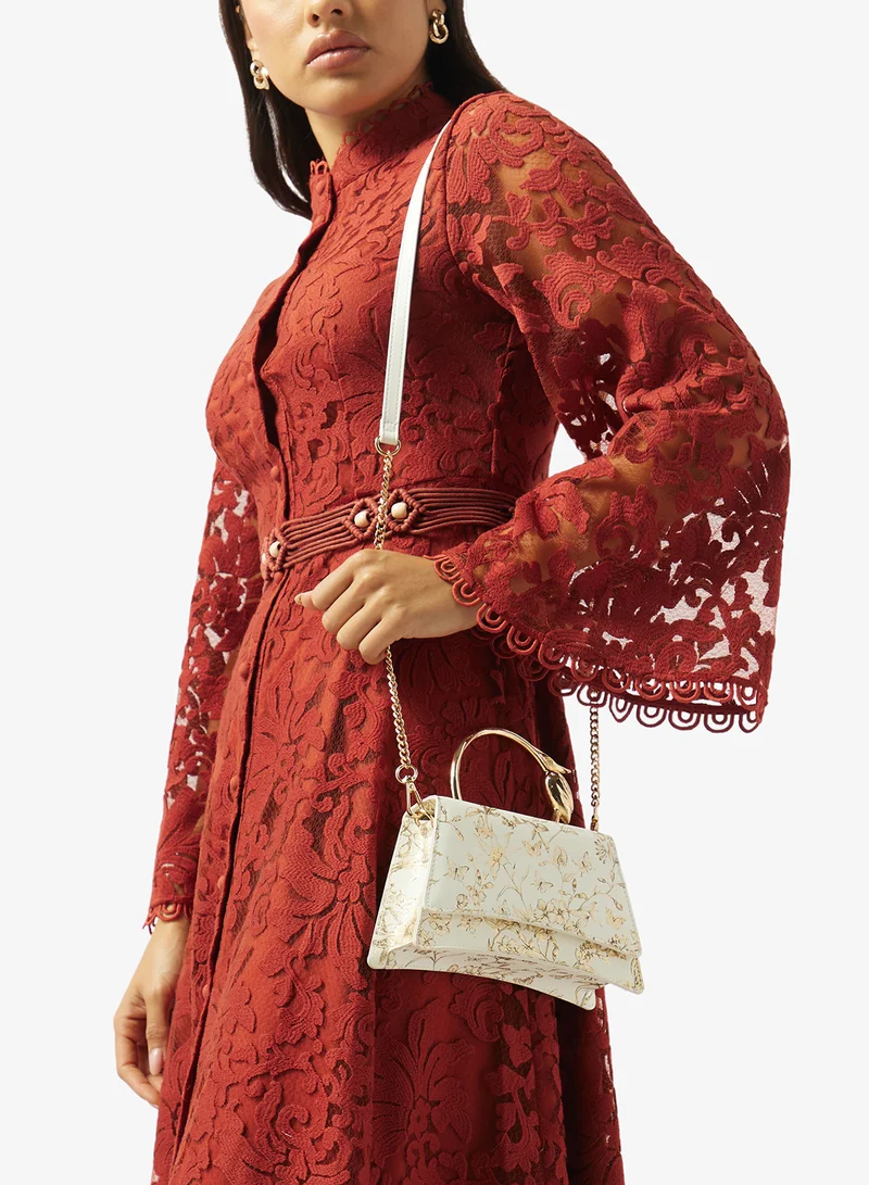 ALDO  Desertrose Top Handle Satchel Bag for Women | Best Price UAE
